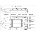 Надувная лодка Фрегат М350FM Light в Челябинске