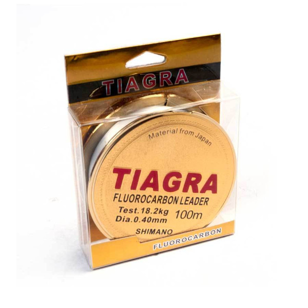 Леска зимняя Shimano Tiagra Fluorocarbon 30 м. 0,08 мм в Челябинске